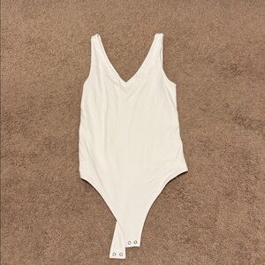Abercrombie & Fitch White Bodysuit